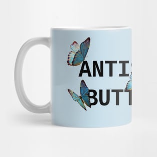 ANTISOCIAL BUTTERFLY BLUE Mug